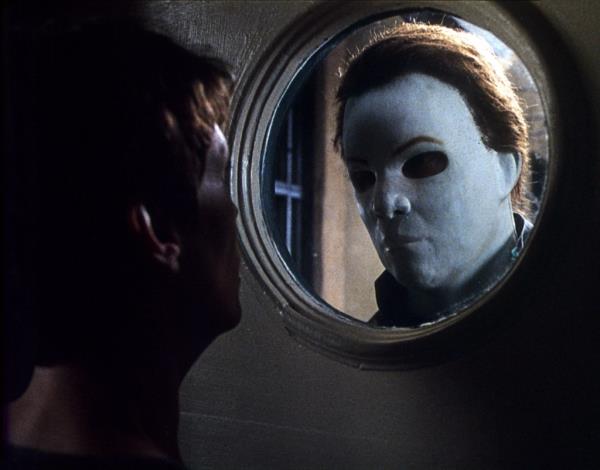 Michael looking in a mirror