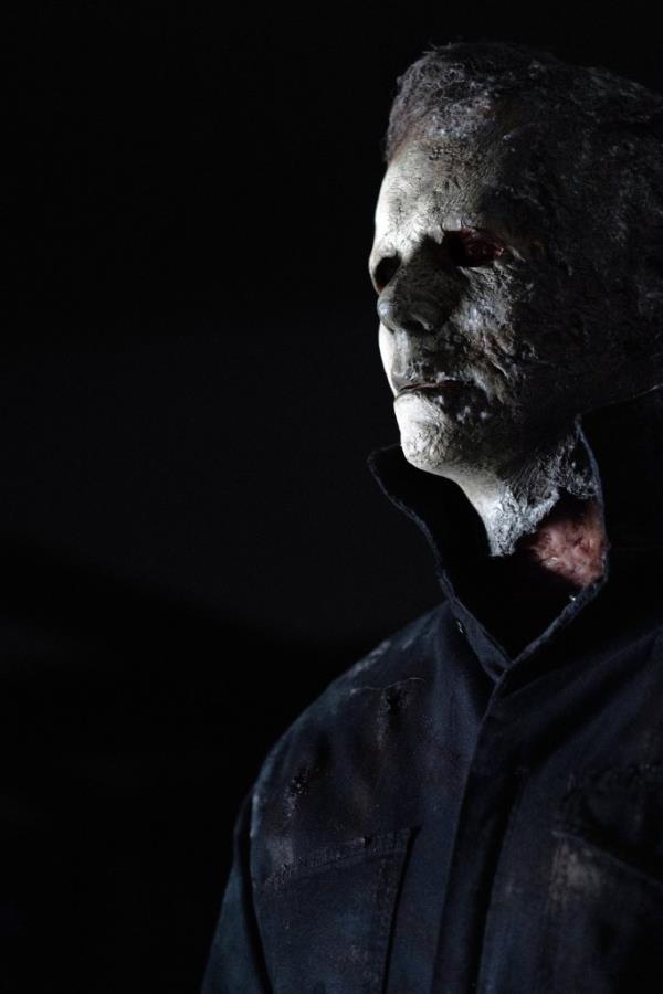 Michael's mask rougher than usual