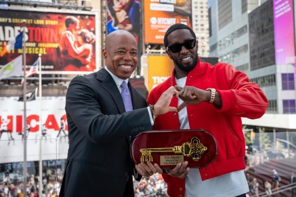 Adams and rap mogul Sean 