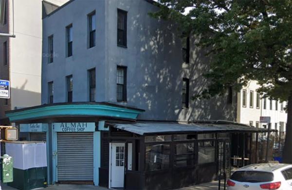 The incident occurred at the Almah cafe, which opened in 2020.