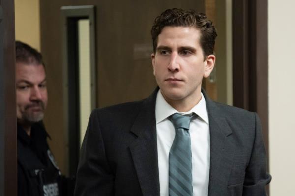 Bryan Kohberger being escorted into a Latah County District Court for a hearing, Moscow, Idaho, September 13, 2023.