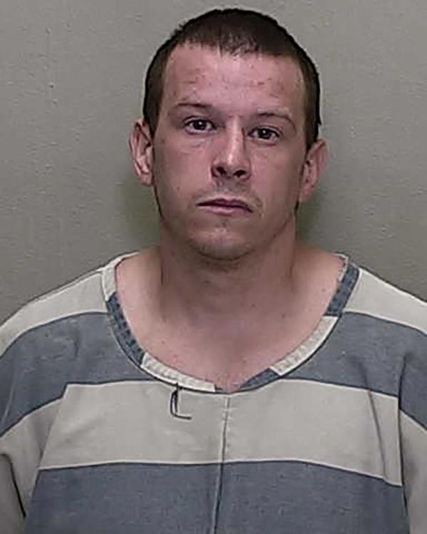 Sean McKinnon, an inmate charged in co<em></em>nnection with mobster Whitey Bulger's jailhouse killing, appears in a booking photograph at the Marion County Jail in Ocala, Florida, U.S. August 18, 2022.