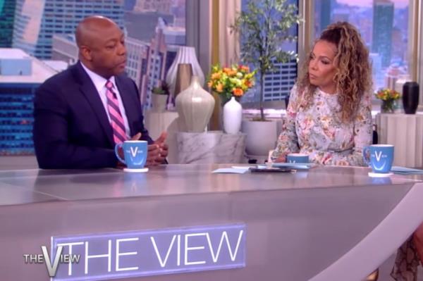 Sen. Tim Scott and Sunny Hostin