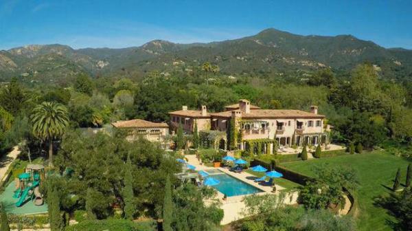 Prince Harry and Meghan Markle's home in Santa Barbara, Calif.