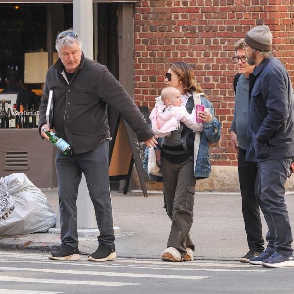 Alec and Hilaria Baldwin. 