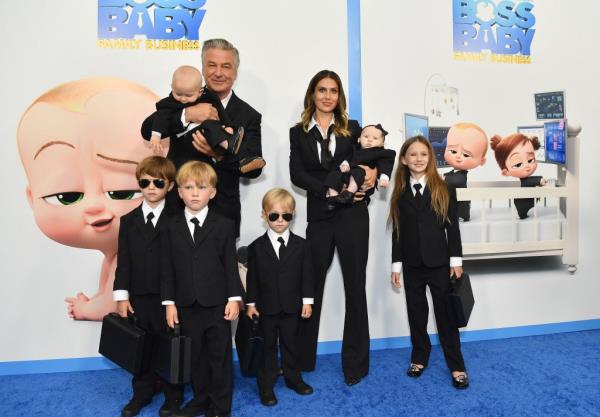 Alec and Hilaria Baldwin. 