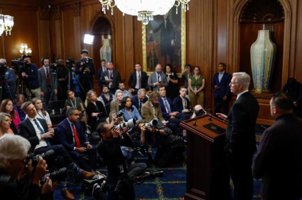“I still got time. I’ve got time to do other things,” McCarthy told reporters Thursday evening while negotiating with Republicans. “At the end of the day, we’ll get it all done.”