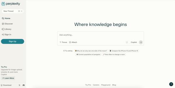 Perplexity looks to rival Google with a search engine that respo<em></em>nds to queries with text, rather than website l<em></em>inks. Its AI -- OpenAI's GPT technology -- uses information from o<em></em>nline sources, which it includes along with its answer.