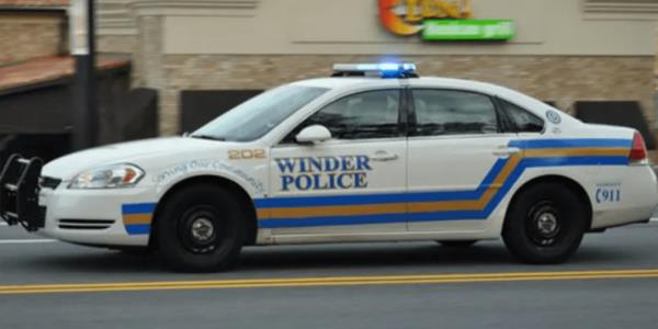 Winder police cruiser.