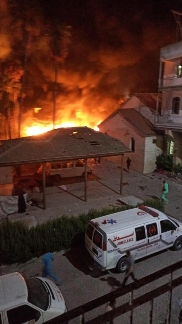 Hundreds are killed in an Israeli strike at the Episcopal (Anglican) Church hospital (Al Ahli Arab Hospital) in Gaza, wher<em></em>e there were hundreds of medical staff, patients and civilians taking refuge under Church protection.
