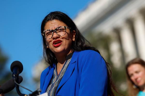 Rep. Rashida Tlaib says the Israel Defense Force is the culprit behind the explosion at Al-Ahli Arab Hospital.