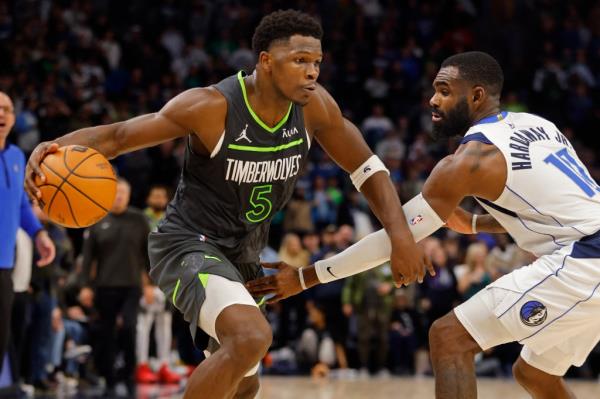 Timberwolves star Anthony Edwards.