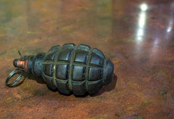 A hand grenade