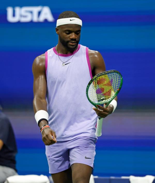 Frances Tiafoe held a lead that he could not hang onto.