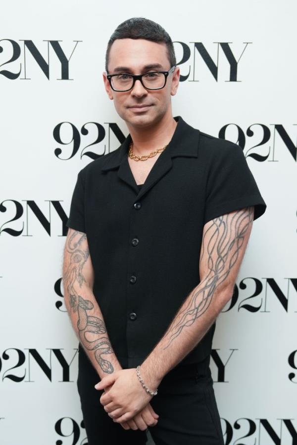 Posed shot of Christian Siriano.