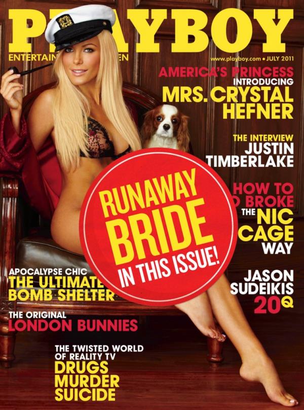  Hugh Hefner and Crystal Hefner 