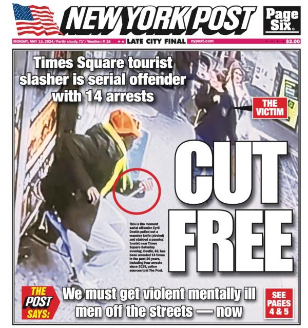 Lohr was chapero<em></em>ning a group of school girls on an NYC class trip when she was attacked