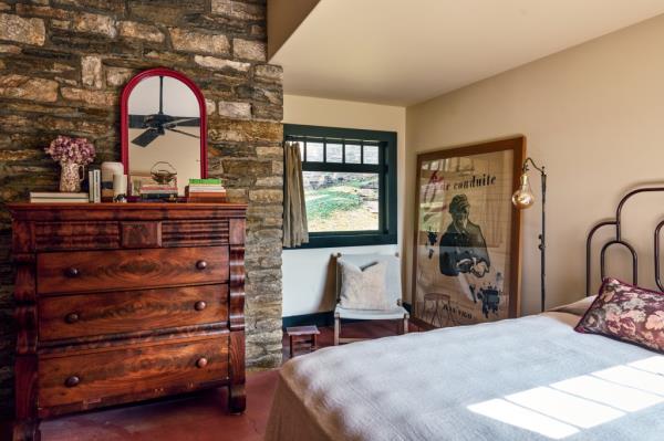 One of the properties' three bedrooms