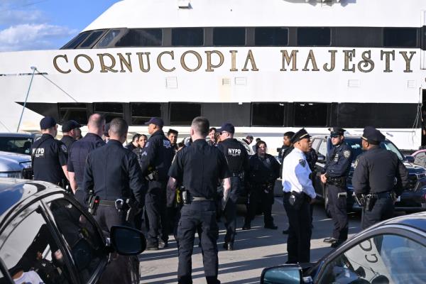police at scene of stabbing