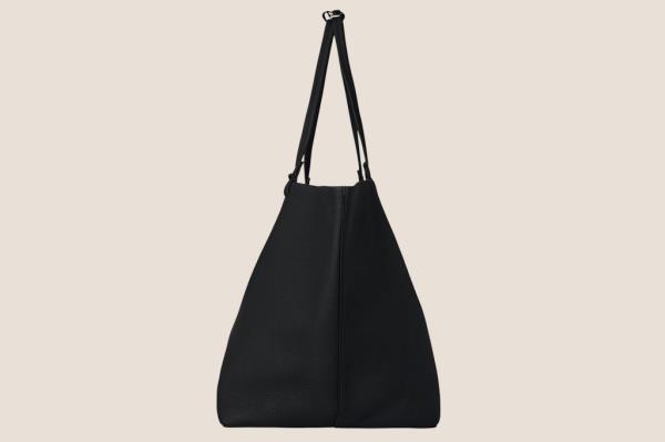 Image of a black tote bag from The Row