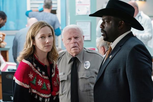 Judy Greer, Charles Cyphers, Omar J. Dorsey in 