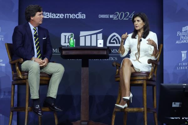 Nikki Haley is running in a crowded field for the Republican presidential nomination.