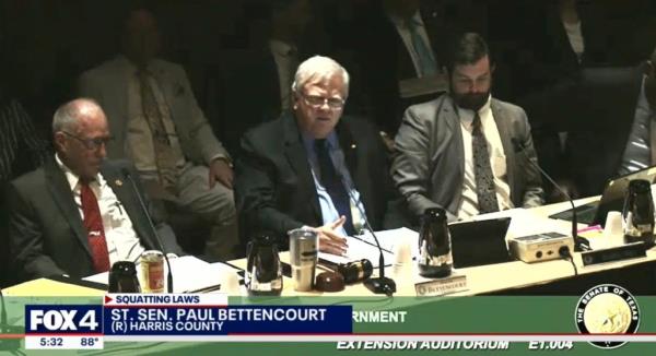 Texas State Senator Paul Bettencourt.