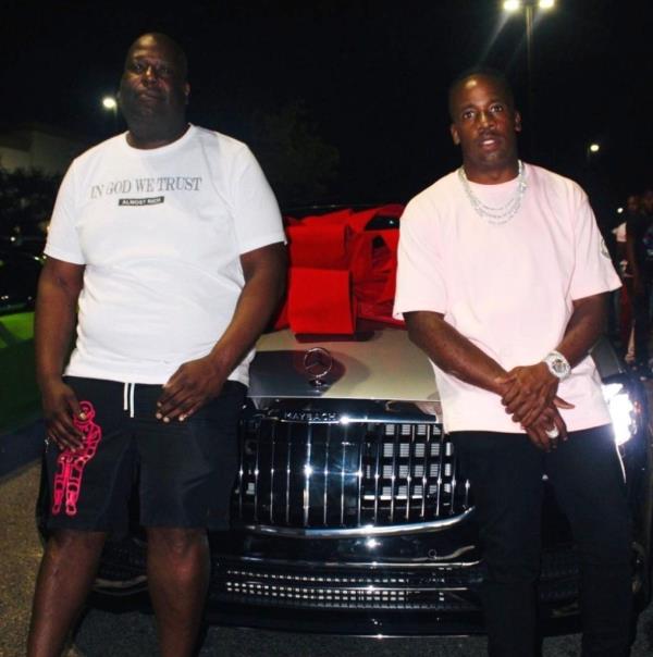 Yo Gotti's (right) older brother Anthony 