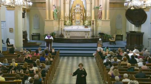 A view from Richard Simmons' celebration of life ceremony