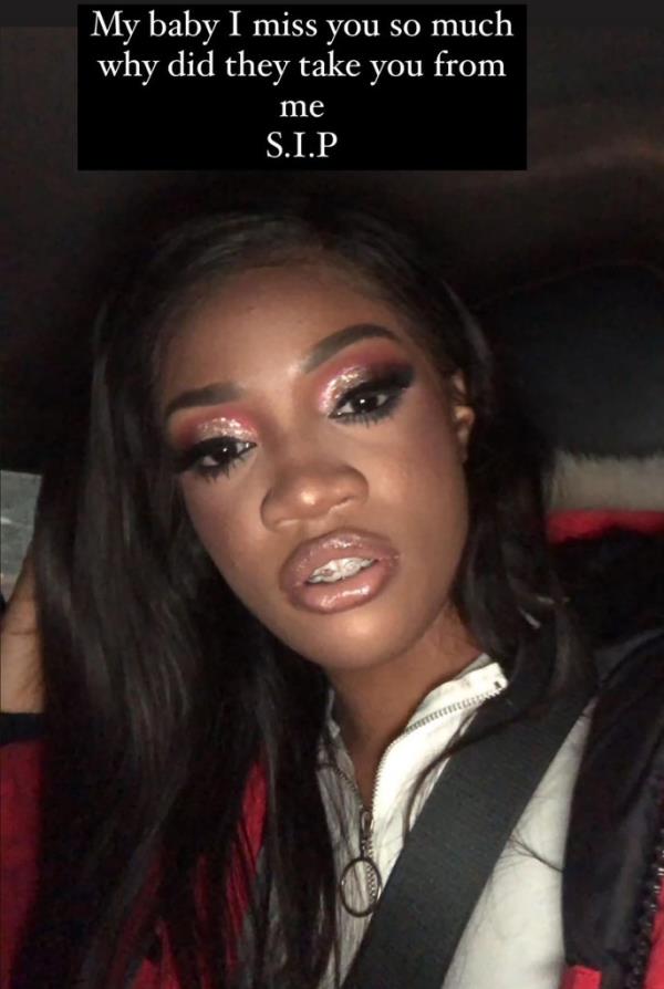 A Facebook post showing Charizma Jones.