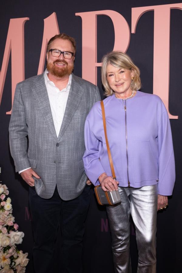 R.J. Cutler, Martha Stewart at Netflix's 