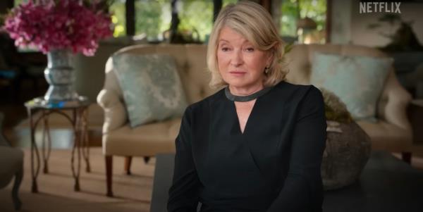 Martha Stewart in a still from the trailer for the Netflix docu<em></em>mentary 