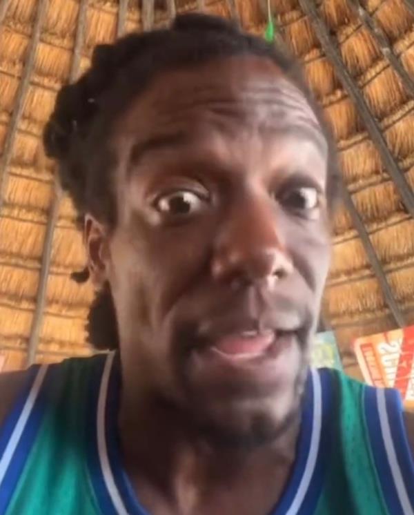 Sergio Brown posted a bizarre video on his Instagram.