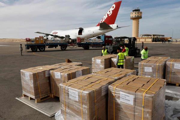 The ceasefire includes a ramp up in aid being delivered to Gaza.