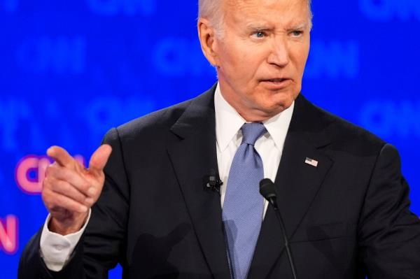 Biden appeared frail during the debate -- raising alarms among Democrats a<em></em>bout his fitness for another term.