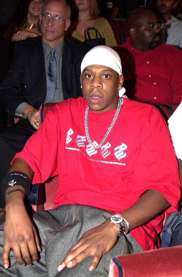 Jay Z during 2000 MTV Video Music Awards at Radio City Music Hall in New York City.