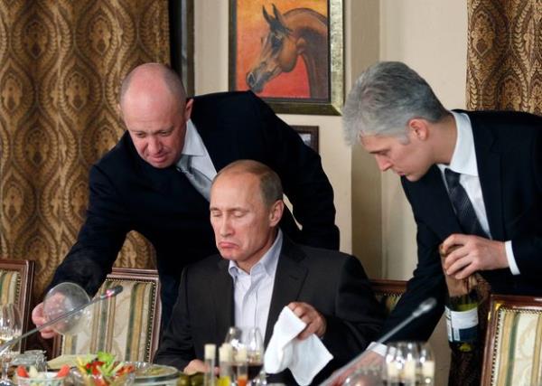Yevgeny Prigozhin and Putin