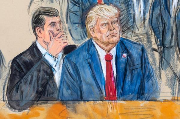 Former President Do<em></em>nald Trump appears in federal court