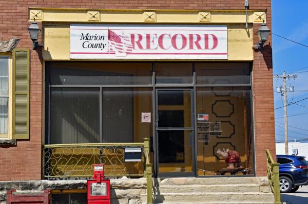 The offices of the Marion County Record.