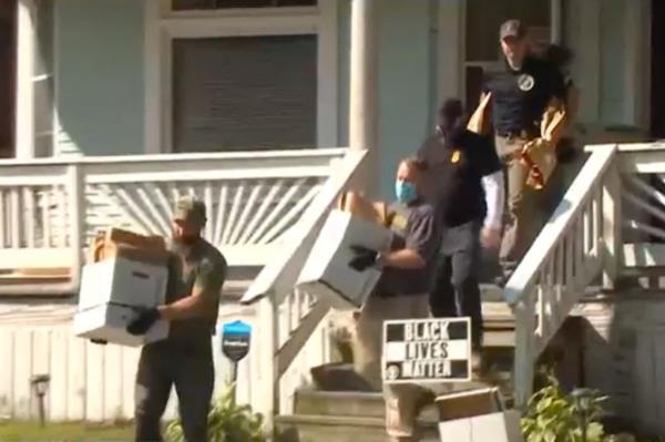 Page's Toledo property was raided by FBI agents following his arrest.