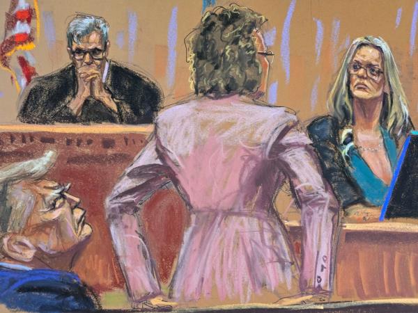 Trump's attorney Susan Necheles asked Daniels if she 