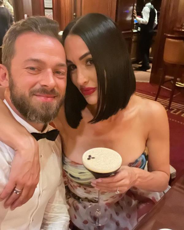 Artem Chigvintsev and Nikki Bella.