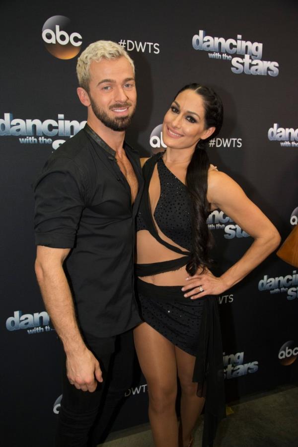 Artem Chigvintsev and Nikki Bella on 