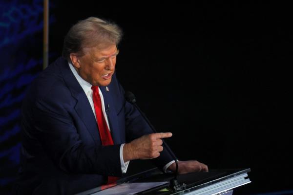 Trump repeatedly respo<em></em>nded to Harris' attempts to distract him from policy matters and her record.