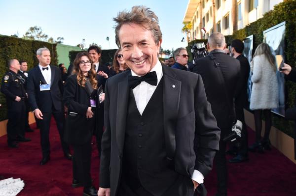 Martin Short at the 81st Golden Globes in L.A. on January 7, 2024.