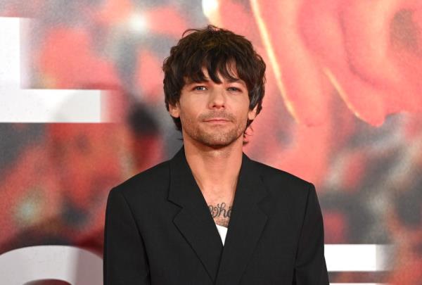 Louis Tomlinson arrives at the 