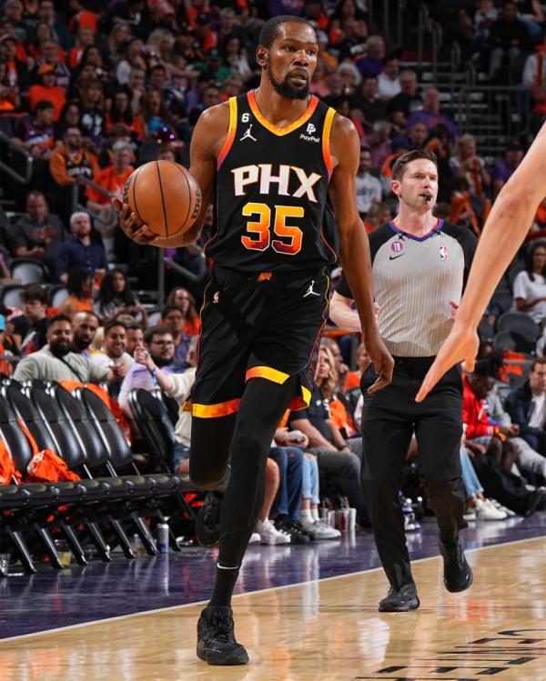 Kevin Durant was traded to the Phoenix Suns in February 2023.