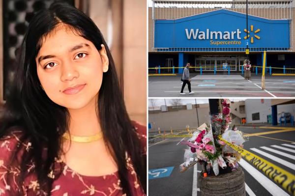 The Halifax Walmart remains closed as a vigil grows for Kaur outside the taped-off area.