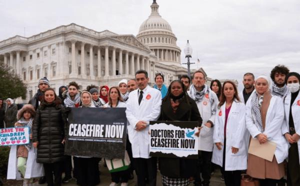 The doctors said they decided to cancel the event. They reiterated they stood against hate 