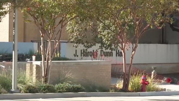 Dunn Hall dormitory on the Texas A&M University campus  